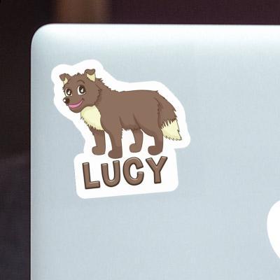 Hund Sticker Lucy Notebook Image