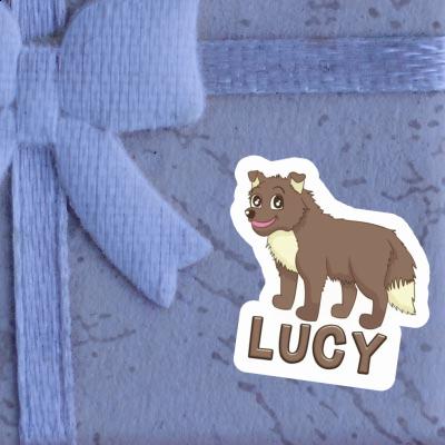 Hund Sticker Lucy Laptop Image