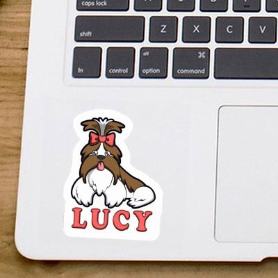 Sticker Shih Tzu Lucy Gift package Image