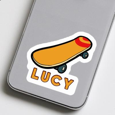 Aufkleber Skateboard Lucy Notebook Image