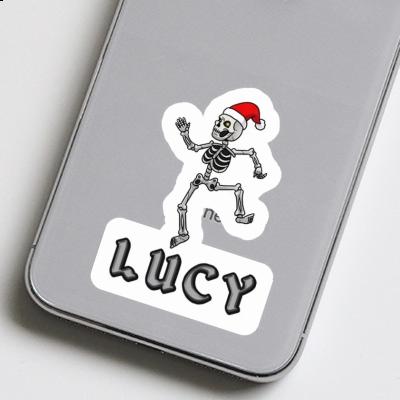 Lucy Aufkleber Skelett Laptop Image