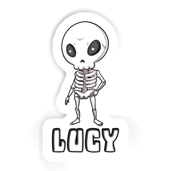 Lucy Sticker Alien Laptop Image