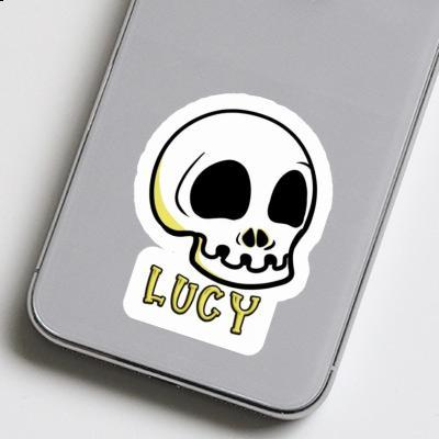 Sticker Lucy Skull Image