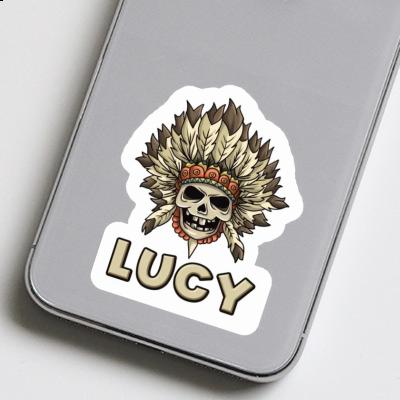 Aufkleber Totenkopf Lucy Gift package Image