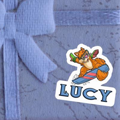 Sticker Lucy Snowboarderin Gift package Image