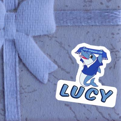 Lucy Autocollant Dauphin Image