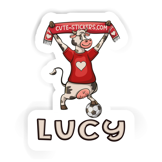 Lucy Sticker Cow Laptop Image