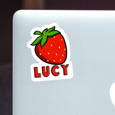 Lucy Sticker Strawberry Image