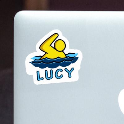 Autocollant Lucy Flotteur Laptop Image