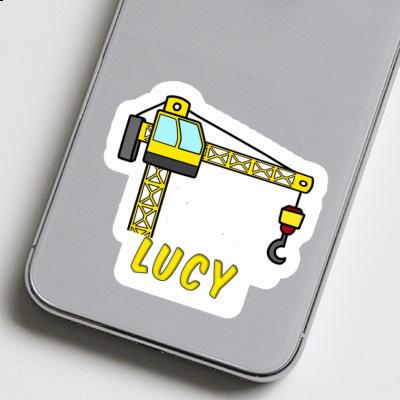 Lucy Sticker Crane Image