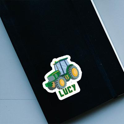 Sticker Tractor Lucy Notebook Image