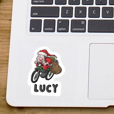 Lucy Sticker Bicycle Rider Gift package Image