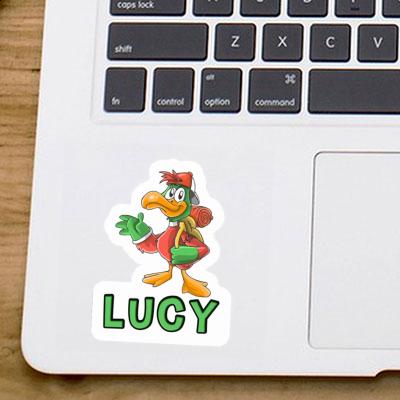 Wanderer Sticker Lucy Notebook Image