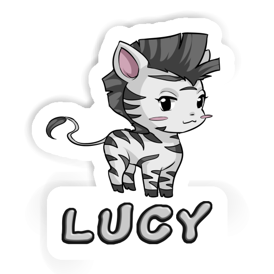 Sticker Lucy Zebra Gift package Image