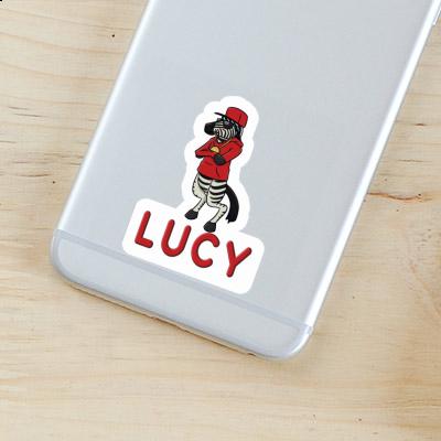 Sticker Lucy Zebra Laptop Image