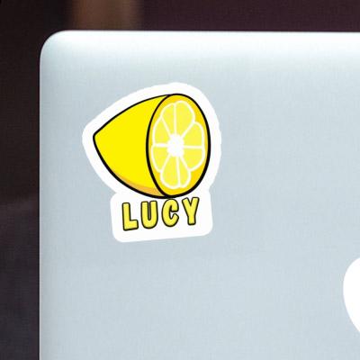 Sticker Lucy Lemon Laptop Image