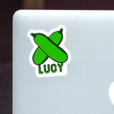 Sticker Lucy Zucchini Image