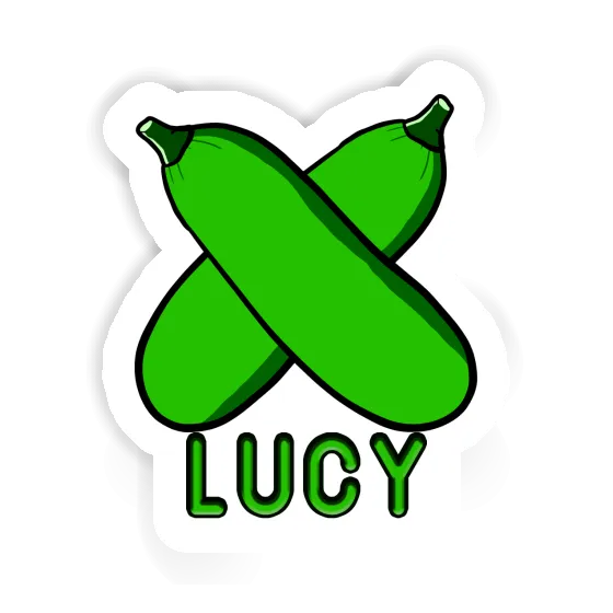 Sticker Lucy Zucchini Laptop Image