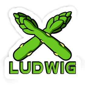 Sticker Ludwig Asparagus Image