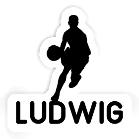 Sticker Basketball Player Ludwig Image