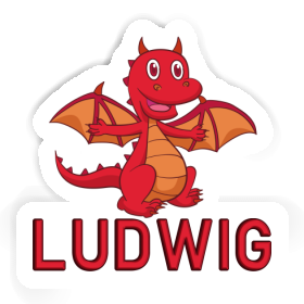 Ludwig Sticker Baby Dragon Image