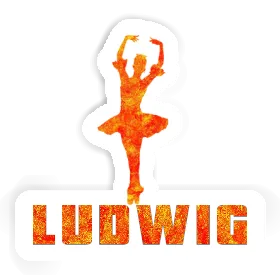 Sticker Ballerina Ludwig Image