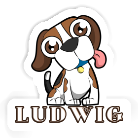 Ludwig Sticker Beagle Image