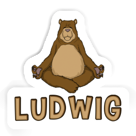 Sticker Yogi Ludwig Image