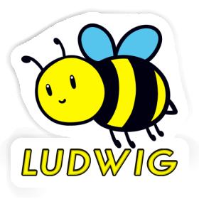 Sticker Bee Ludwig Image