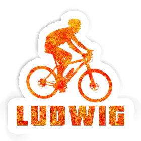 Sticker Ludwig Biker Image