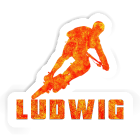 Sticker Ludwig Biker Image