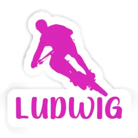 Sticker Biker Ludwig Image