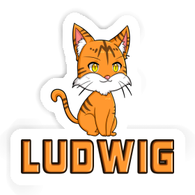 Kitten Sticker Ludwig Image