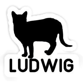 Sticker Cat Ludwig Image