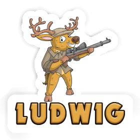 Hunter Sticker Ludwig Image