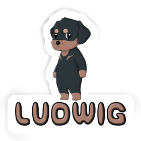 Sticker Ludwig Rottweiler Image