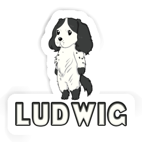 Spaniel Sticker Ludwig Image