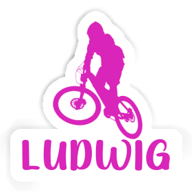 Sticker Ludwig Downhiller Image