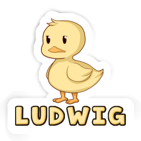 Sticker Duck Ludwig Image