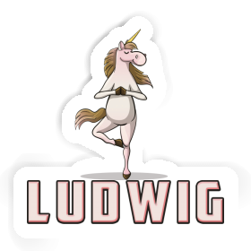 Unicorn Sticker Ludwig Image