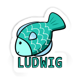 Sticker Fish Ludwig Image