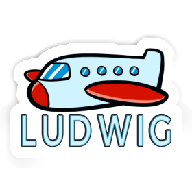 Sticker Plane Ludwig Image