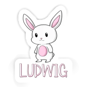 Rabbit Sticker Ludwig Image