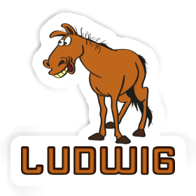 Horse Sticker Ludwig Image