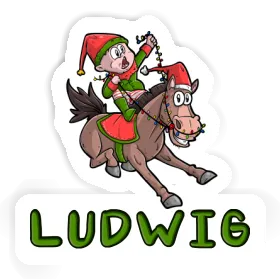 Horse Sticker Ludwig Image