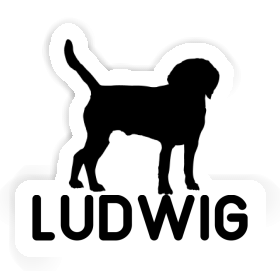 Sticker Ludwig Dog Image