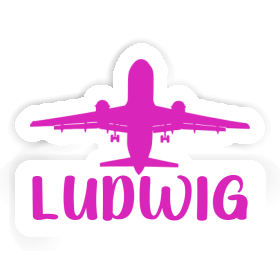 Sticker Ludwig Jumbo-Jet Image