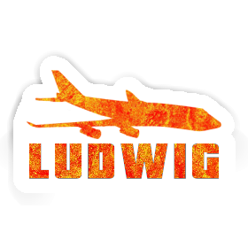 Sticker Ludwig Jumbo-Jet Image