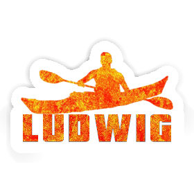 Sticker Kayaker Ludwig Image