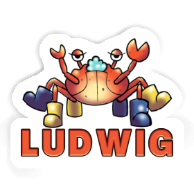 Sticker Ludwig Crab Image